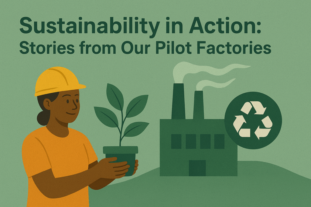 Sustainability in Action: Stories from Our Pilot Factories